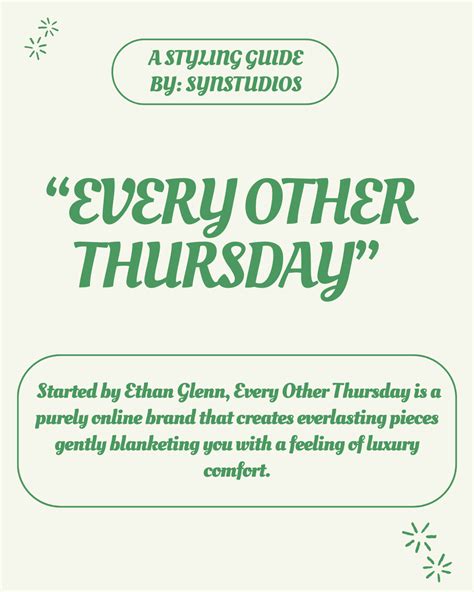 “Every Other Thursday” - SYN - Medium