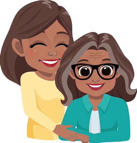 Black Mother Cartoon