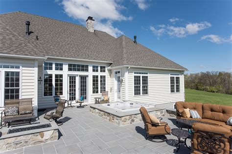 Stamped Cement Patio