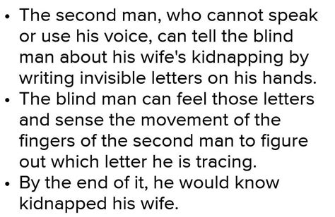 If 3 men are illiterate, one is deaf, the second is unable to use his ...