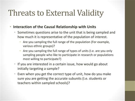 Image result for What Is External Validity