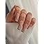 Buy NailsOnTheGo Women’s Premium Reusable Set of 20 Artificial Press On ...