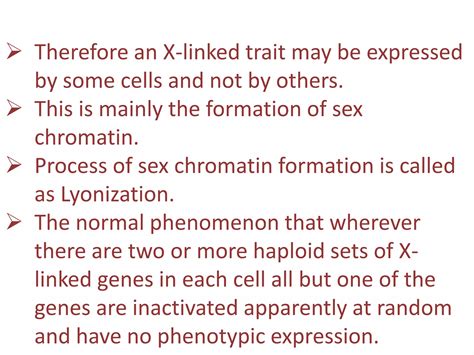 Sex chromatin and lyon's hypothesis and bar body | PPTX