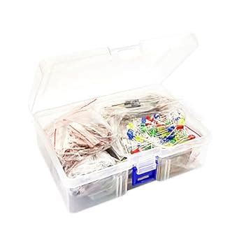 CenyKay Electronics Component Assortment Kit, Electrolytic Capacitor ...