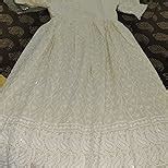 Buy Ebbani Women's White Aroma Embroidery Dress in Extra Small Size ...