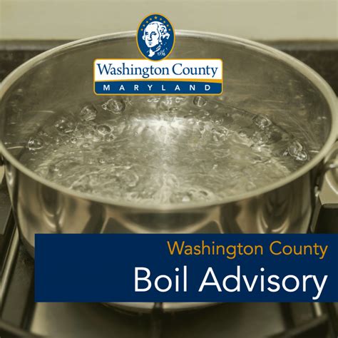 Boil Advisory for Sharpsburg Water System - Washington County