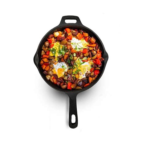 Buy Ortex Super Smooth Cast Iron Fry Pan/Skillet with Long Handle ...