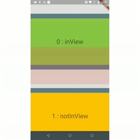Image result for Flutter List Wise Notification View