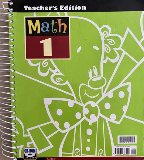 Math Teacher Book Grd 1 3rd Edition : 216184: Amazon.in: Books