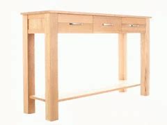 Image result for Console Table with Shelf