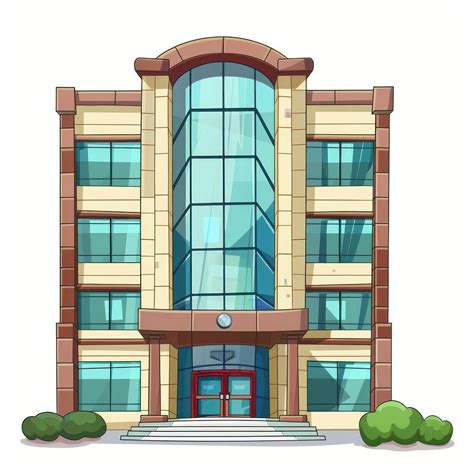 Business Cartoon Office Building 的图像结果