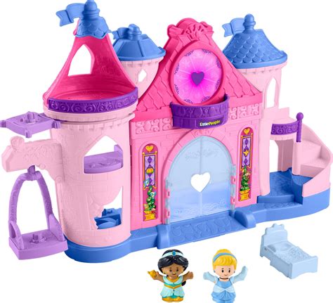 Disney Princess Magical Lights & Dancing Castle Little People Toddler ...