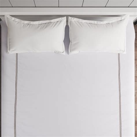 Buy Hotel Luxe Cotton Embroidered Double Duvet Cover from Home Centre ...