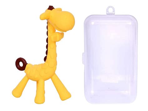 Buy Eco Shopee SHOPPING SIMPLIFIED Silicone Giraffe Teether with Handy ...