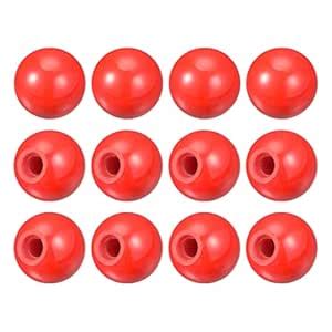 uxcell 12Pcs Threaded Ball Knobs, M10 Female Thread Thermoset Ball Knob ...