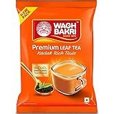 Wagh Bakri Premium Tea | Black | Assam Blend | Kadak Chai | Aromatic ...