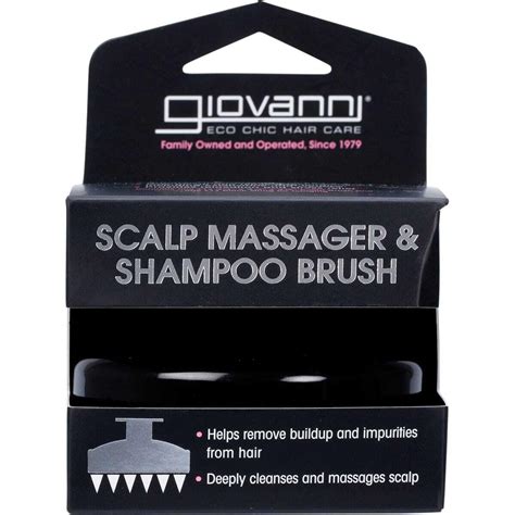 GIOVANNI Scalp Massager & Shampoo Brush - Scalp Brush, Hair Massager ...