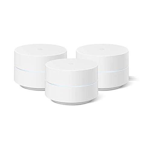 Google WiFi System (Set of 3) - 1200 Mbps dual_band Router Replacement ...