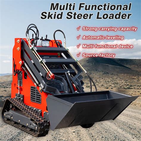 OKVEQUIP Mini Triangular Tracked Sliding Steering Loader India | Ubuy