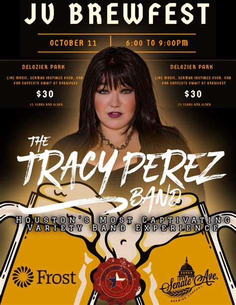 Tracy Perez Band - JV BrewFest , DeLozier St X Rio Grande, Jersey ...