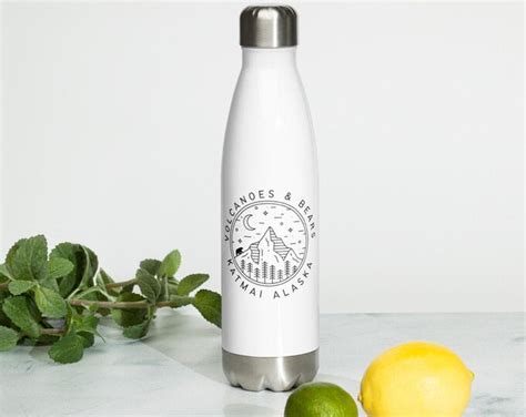 Katmai National Park | Bearcam Stainless Steel Water Bottle - Etsy India