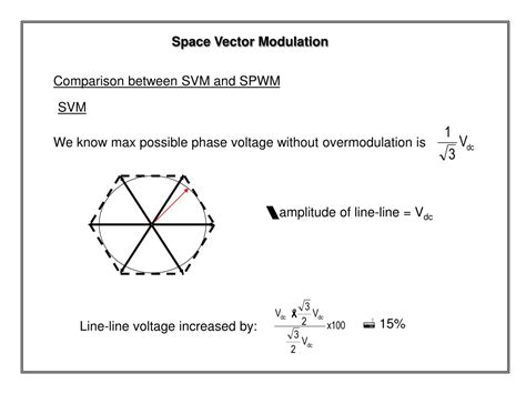 Image result for Space Vector Modulation Dwell Time Formula