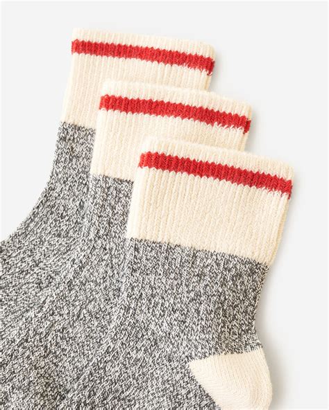 Kid Classic Cabin Ankle Sock 3 Pack | Accessories | Roots