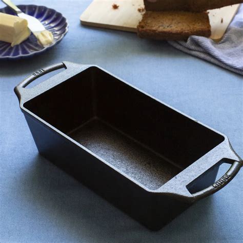 Loaf Tin: 4Lb Lodge Loaf Pan, Cast Iron - The Big Kitchen - Cookware ...