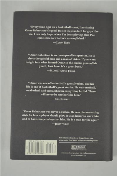 Lot Detail - Oscar Robertson Autographed "The Big O" Hard Cover Book