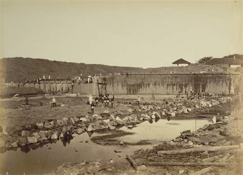 Public works including the Manora Breakwater and the River Son canal ...