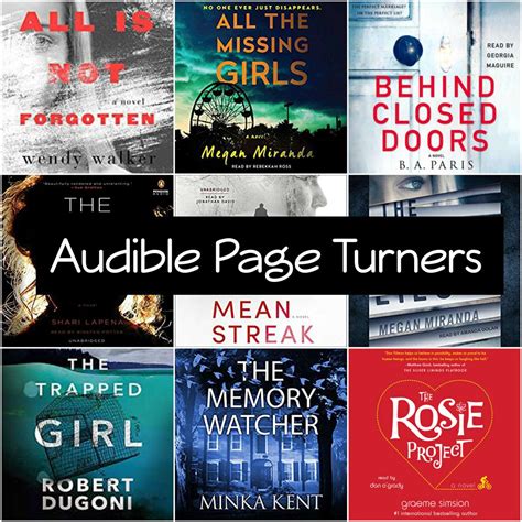 Top 7 Best Ever Audiobook "Page Turners" (you won't be able…