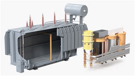 3D Electrical Transformer Inner Construction | 3D Molier International