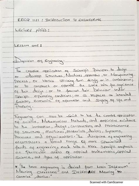 Image result for 1st Year Engineering Lesson