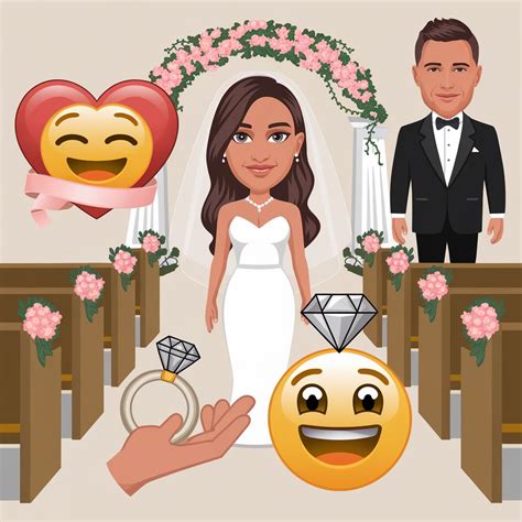 Wedding Emojis List Copy and Paste 💍👰💐💑