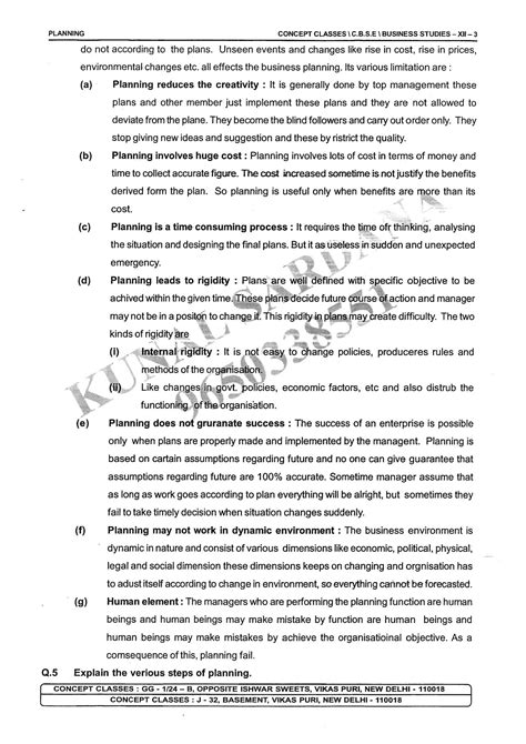 Image result for BST Planning Class 12