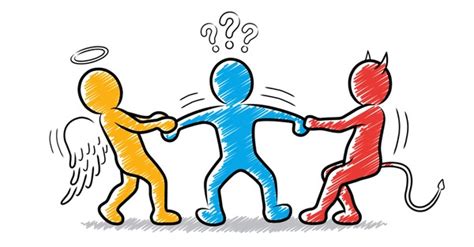 Morality Angel and Devil 的图像结果