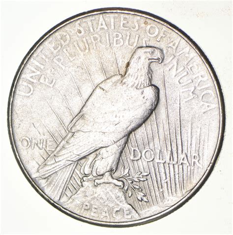 Early - 1924 - Peace Silver Dollar - 90% US Coin | Property Room