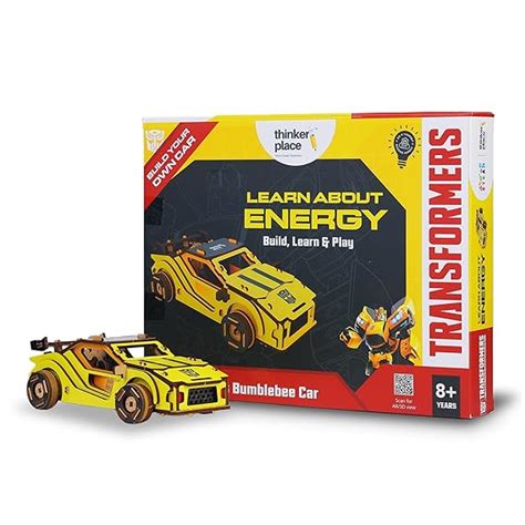 Buy ThinkerPlace Transformers Bumblebee DIY Car Kit | Educational Toy ...