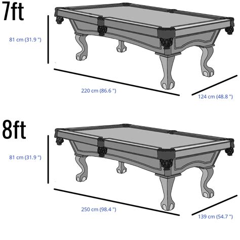Allenton Ball & Claw Leg Pool Table | Liberty Games
