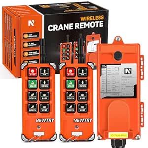 NEWTRY F21E1B F21E1B Wireless Crane Remote Control 24 V Dual ...