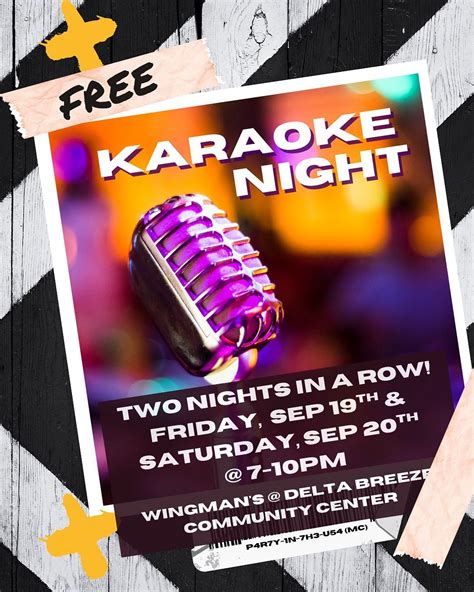 Karaoke Night: Two Nights in a Row!, 400 Windward Dr., Travis Air Force ...