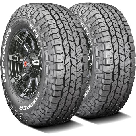 Pair of 2 (TWO) Cooper Discoverer AT3 XLT LT 275/70R18 125/122S E (10 ...