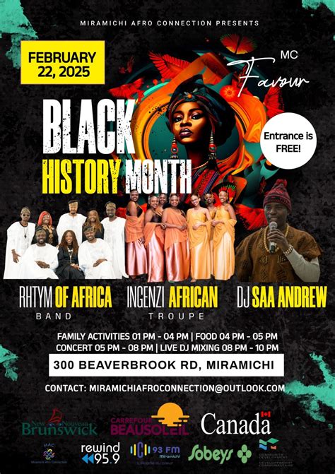 Black History Month Celebration/ Célébration du Mois de lHistoire des ...