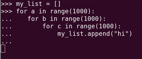 Image result for Read Out of Memory Syntax Error in Python