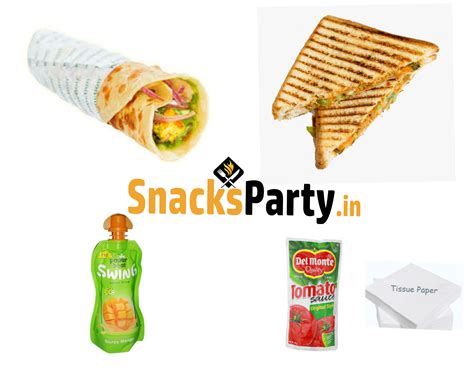 Veg Frankie,Veg Grilled Cheese Sandwich, Paperboat juice