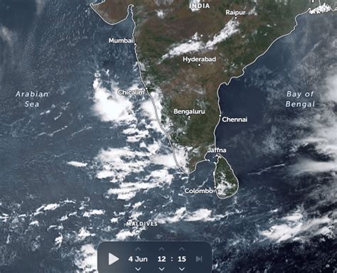 Southwest Monsoon Onset Likely Today: Progress May Be Slow