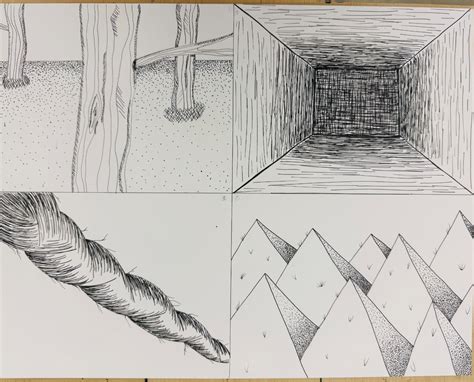 15 Visual Texture & Space (spatial depth) Drawings ideas in 2025 ...
