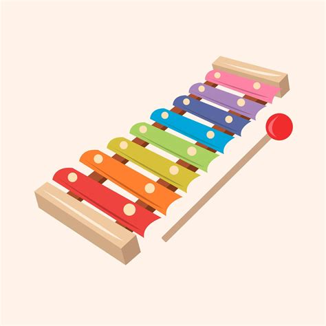 Xylophone vector illustration for graphic design and decorative element 20153264 Vector Art at ...