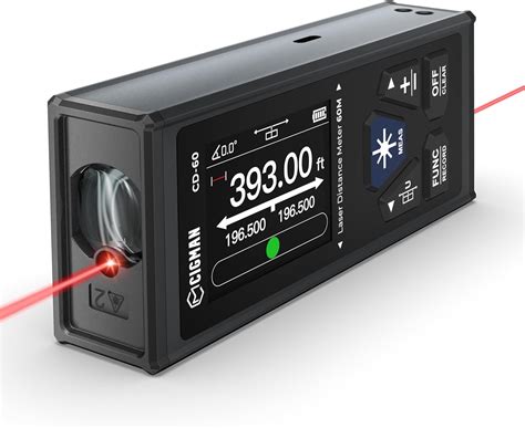 Laser Measurement Tool, CIGMAN 393ft/120M Dual Laser Tap Measure ...