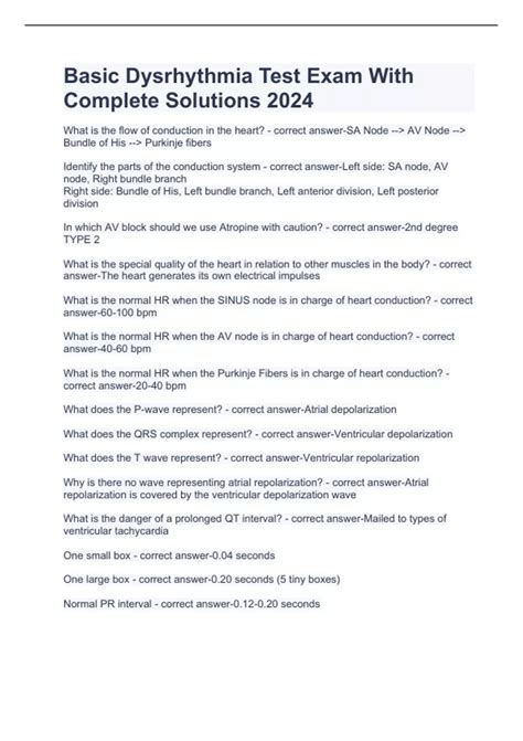 Basic Dysrhythmia Practice Test 的图像结果